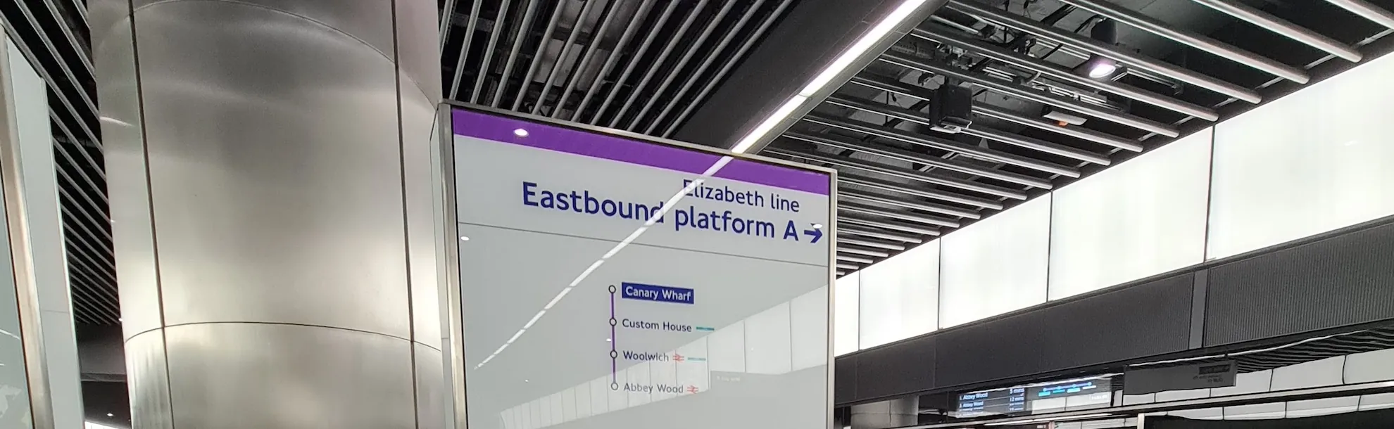Eastbound Platform A, Elizabeth Line